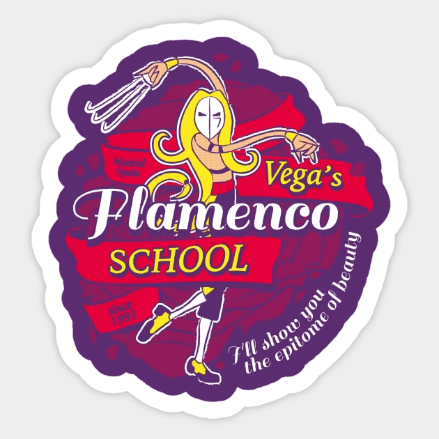 Vega's Flamenco School Sticker by MdM